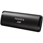 SSD extern ADATA SE760 metal, 1TB Type-C, up to 1000MB/s, multiplatform, cable Type-C-C, cable Type-C-A, Negru fotografia produsului