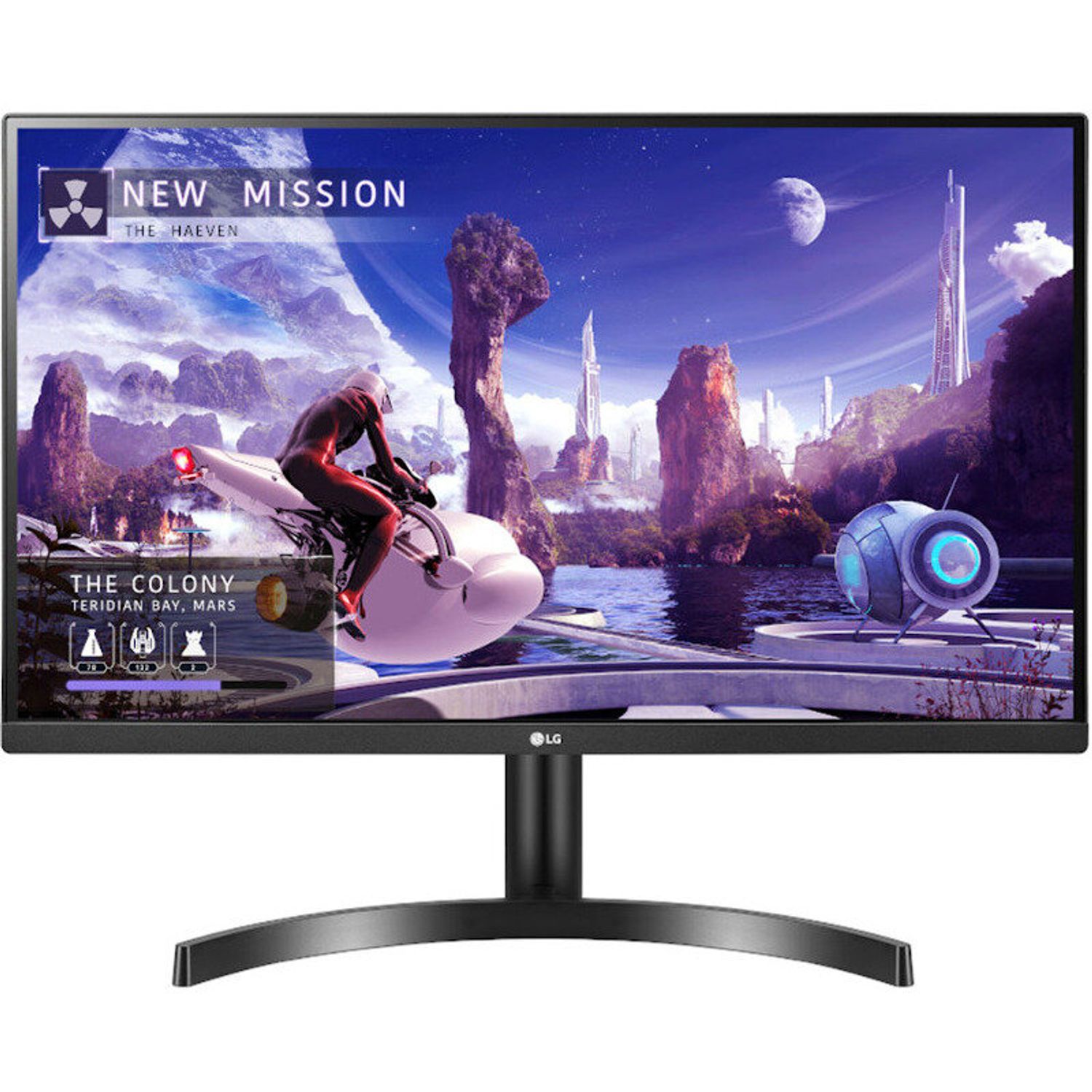Monitor LED LG Gaming 27QN600-B 27 inch 5 ms Negru FreeSync 75 Hz fotografia produsului