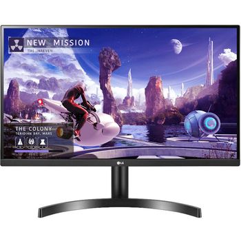 Monitor LED LG Gaming 27QN600-B 27 inch 5 ms Negru FreeSync 75 Hz elefant.ro imagine noua 2022