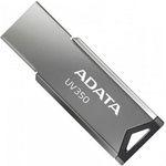 USB Flash Drive ADATA UV350 32GB, silver metalic, USB 3.2 fotografia produsului