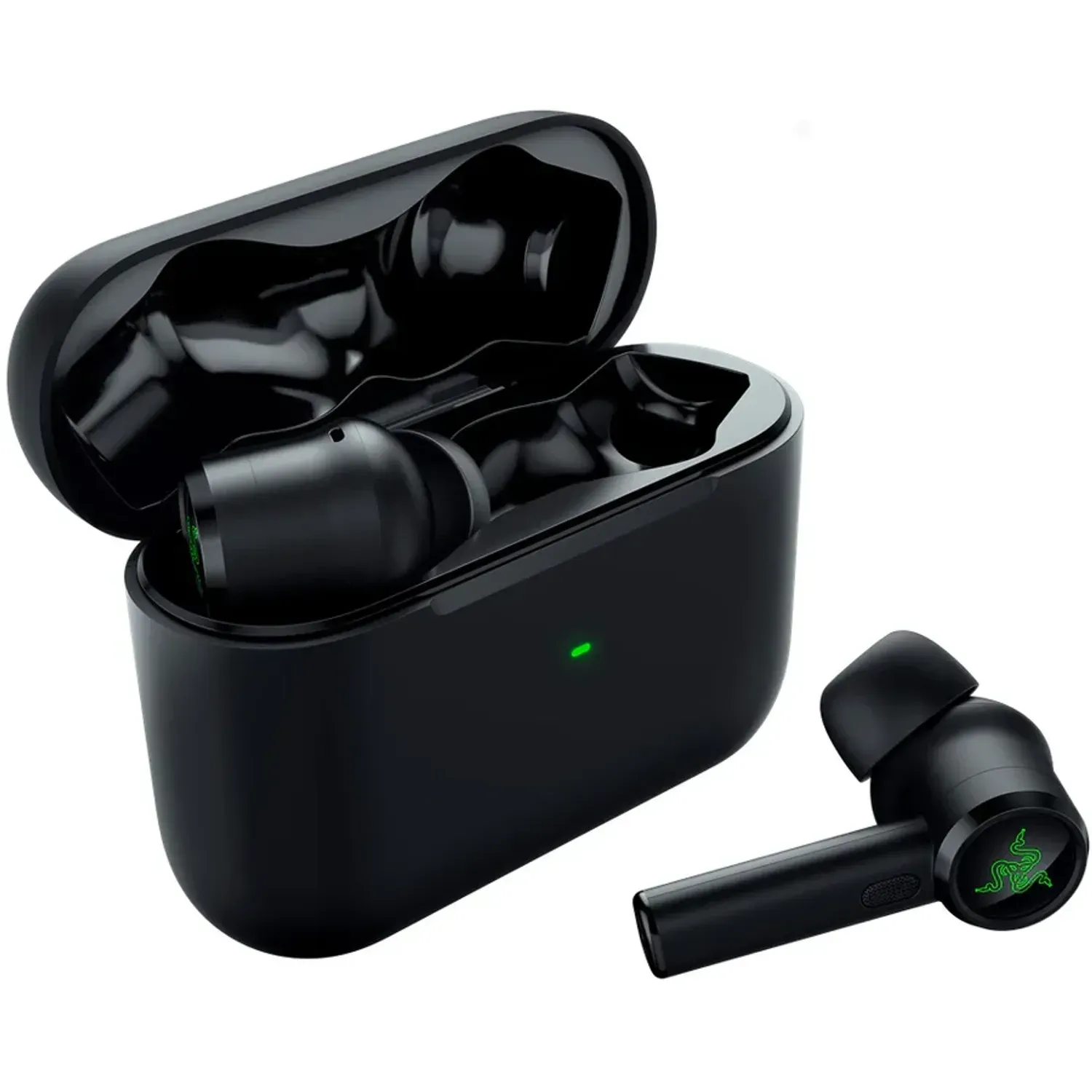 Casti mobile gaming Razer Hammerhead True Wireless Pro, Bluetooth 5.0, ANC, THX Certified, Negru fotografia produsului View 2 L