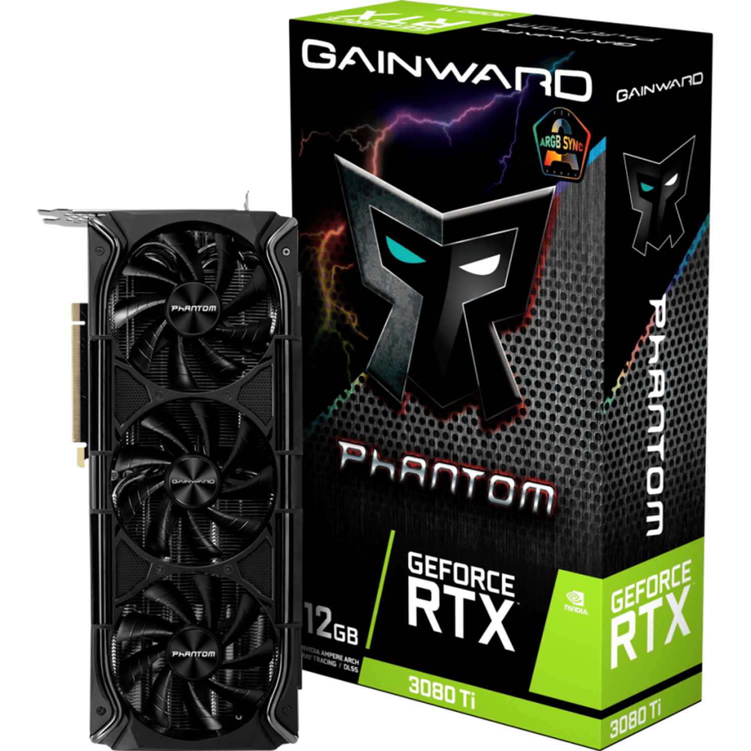 Placa video nVidia GeForce RTX 3080 Ti Phantom 12GB GDDR6X 384-bits fotografia produsului