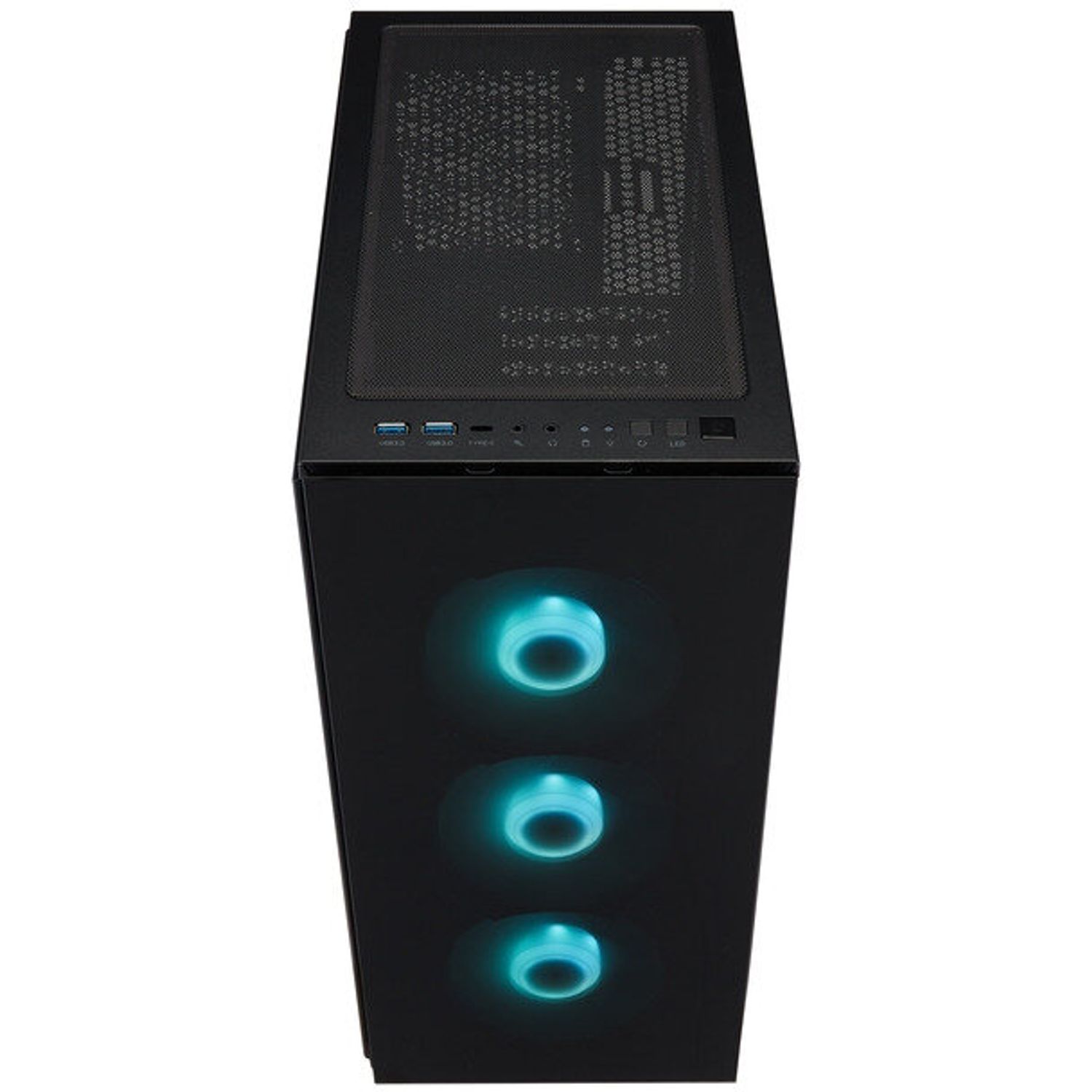 Carcasa FSP CMT340 PLUS; Mid Tower ATX fotografia produsului View 2 L