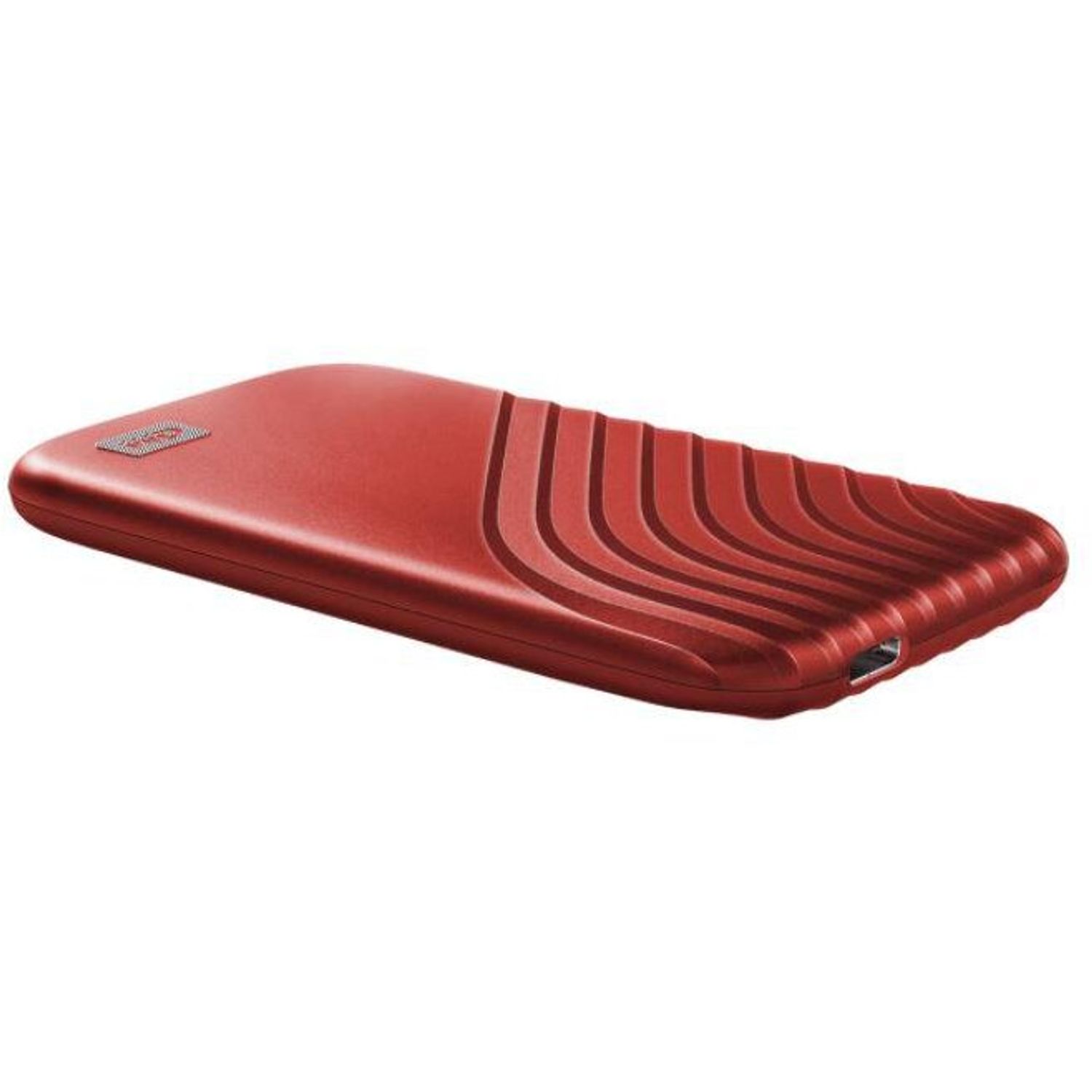 SSD Extern WD My Passport&trade; 1TB, USB 3.2 Gen2 Type-C/A, NVMe, Red fotografia produsului View 2 L