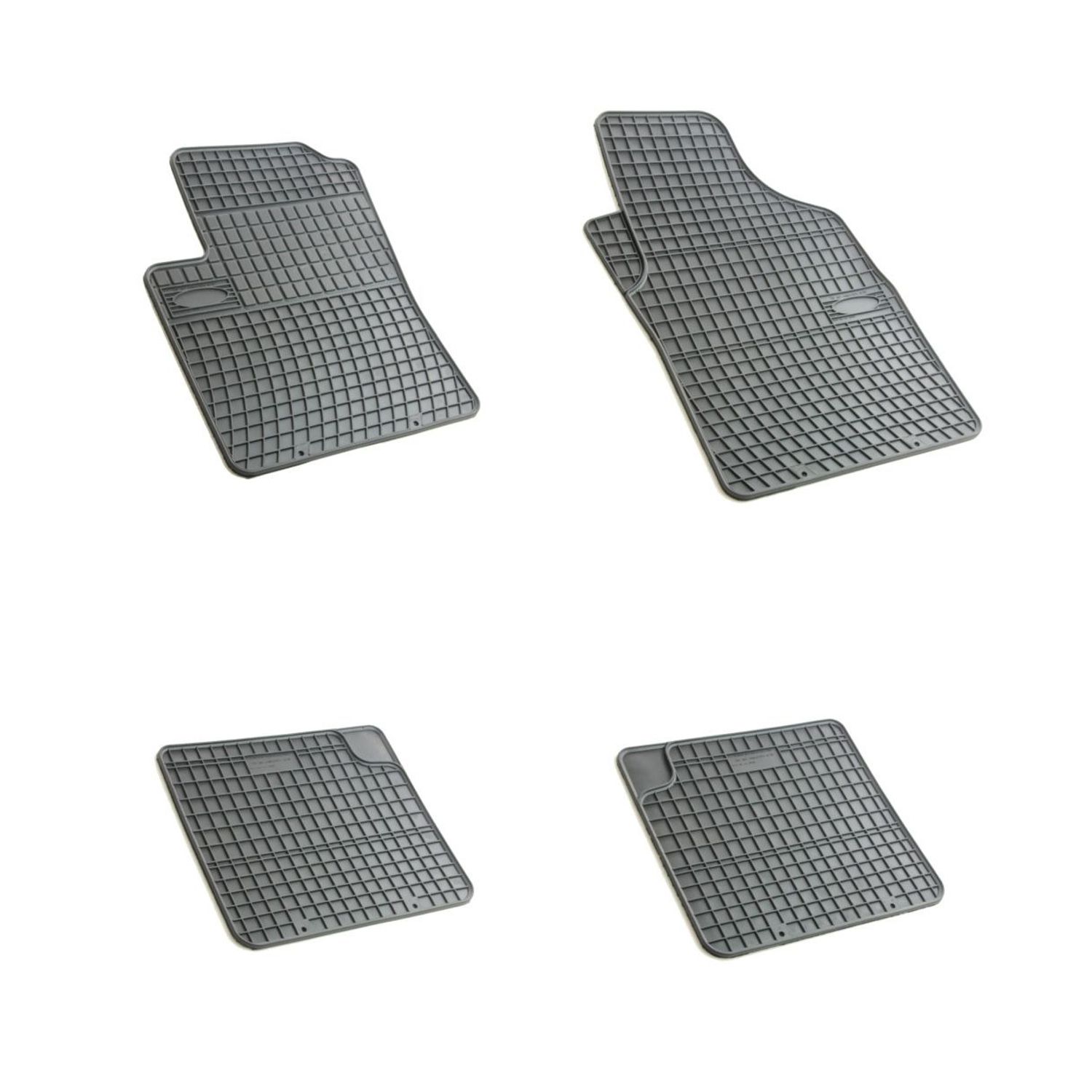 Set 4 covorase cauciuc Ford Ka II 2008 - fotografia produsului