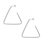 Cercei Argint Geometra fotografia produsului