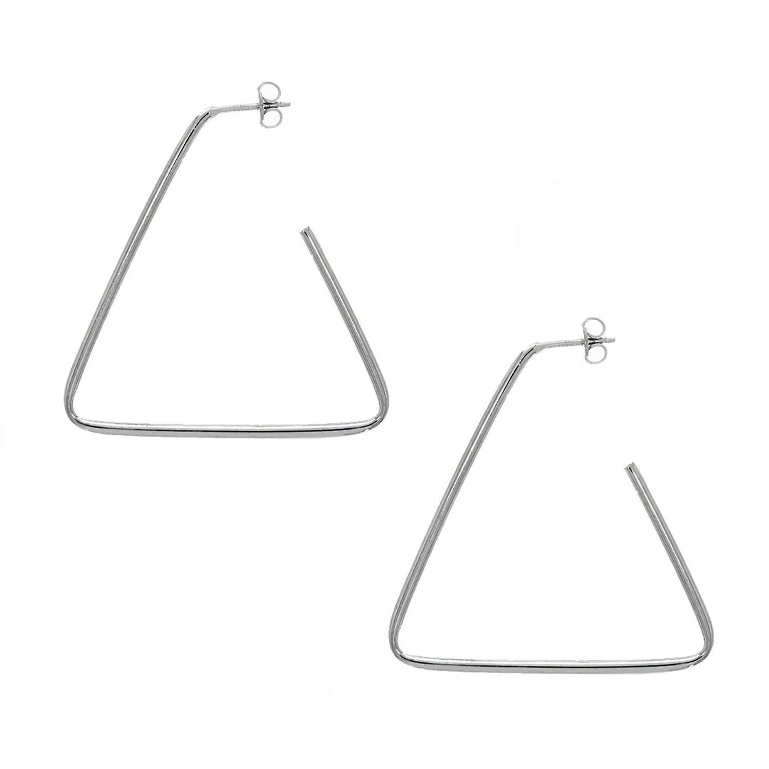 Cercei Argint Geometra fotografia produsului