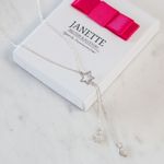 Lantisor Argint Personalizat cu Stea, Luna si Soare, PAGLRO125-1 fotografia produsului