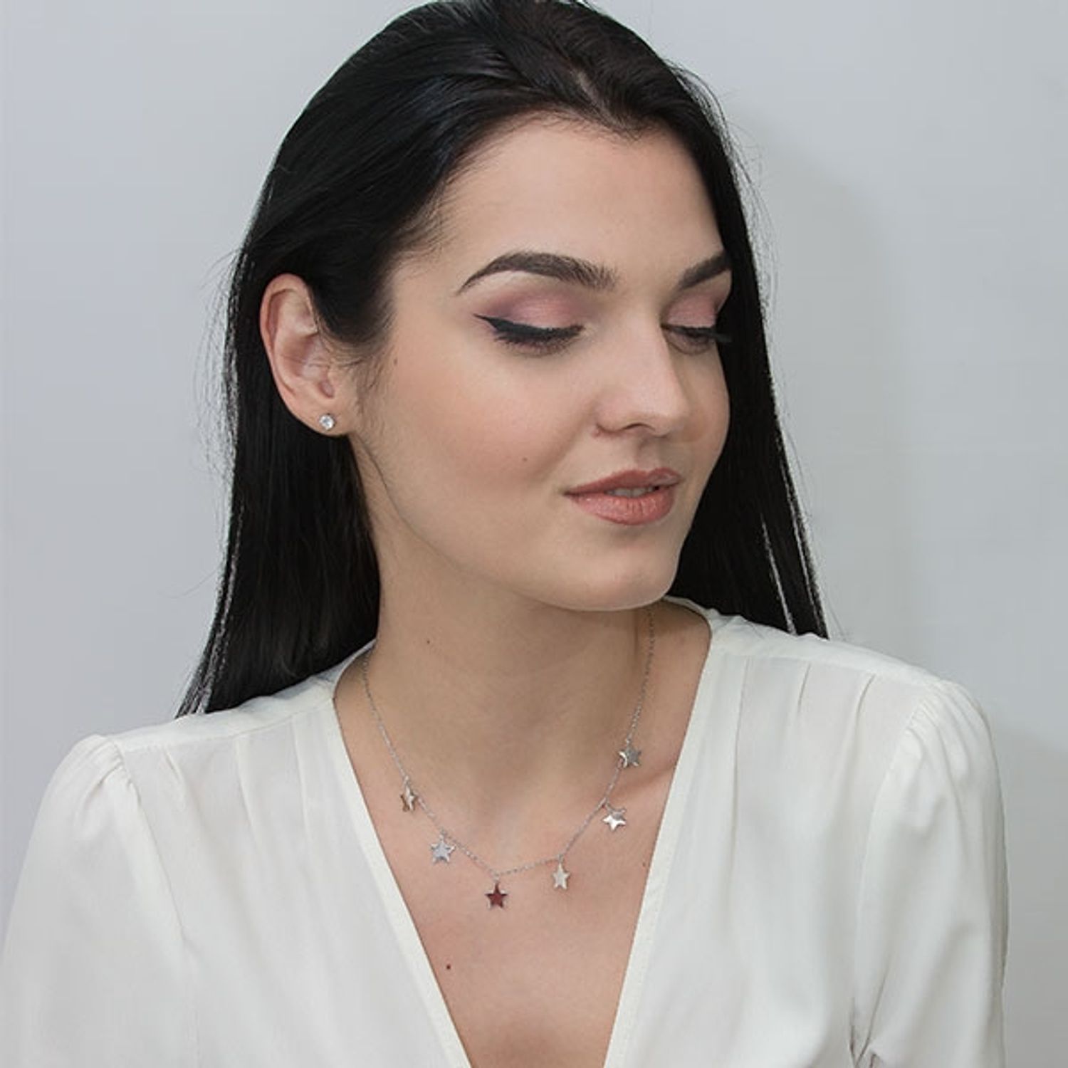 Lantisor Argint Pranali fotografia produsului View 3 L