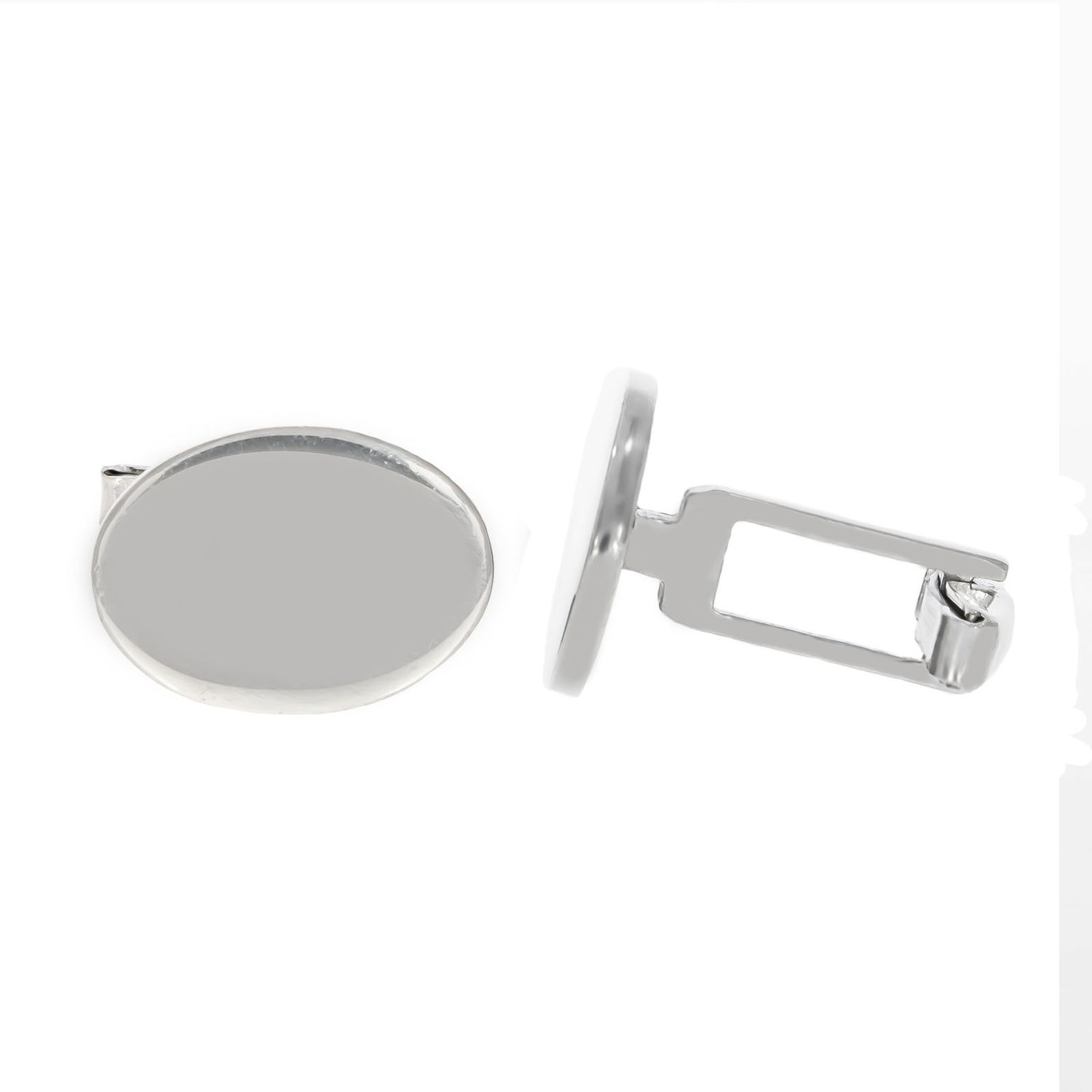 Butoni Argint Flavius fotografia produsului View 2 L