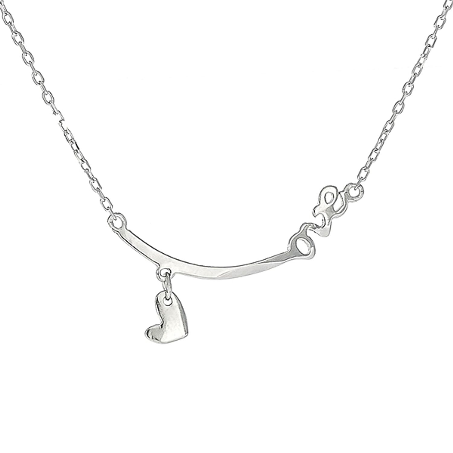 Lantisor Argint LOVE fotografia produsului