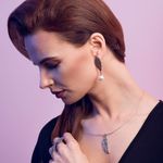 Cercei Argint Amber fotografia produsului View 3 S
