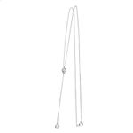 Lantisor Argint Personalizat cu Cristale, PAGLAU120-1 fotografia produsului View 2 S
