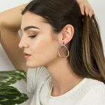 Cercei Argint Alavani fotografia produsului