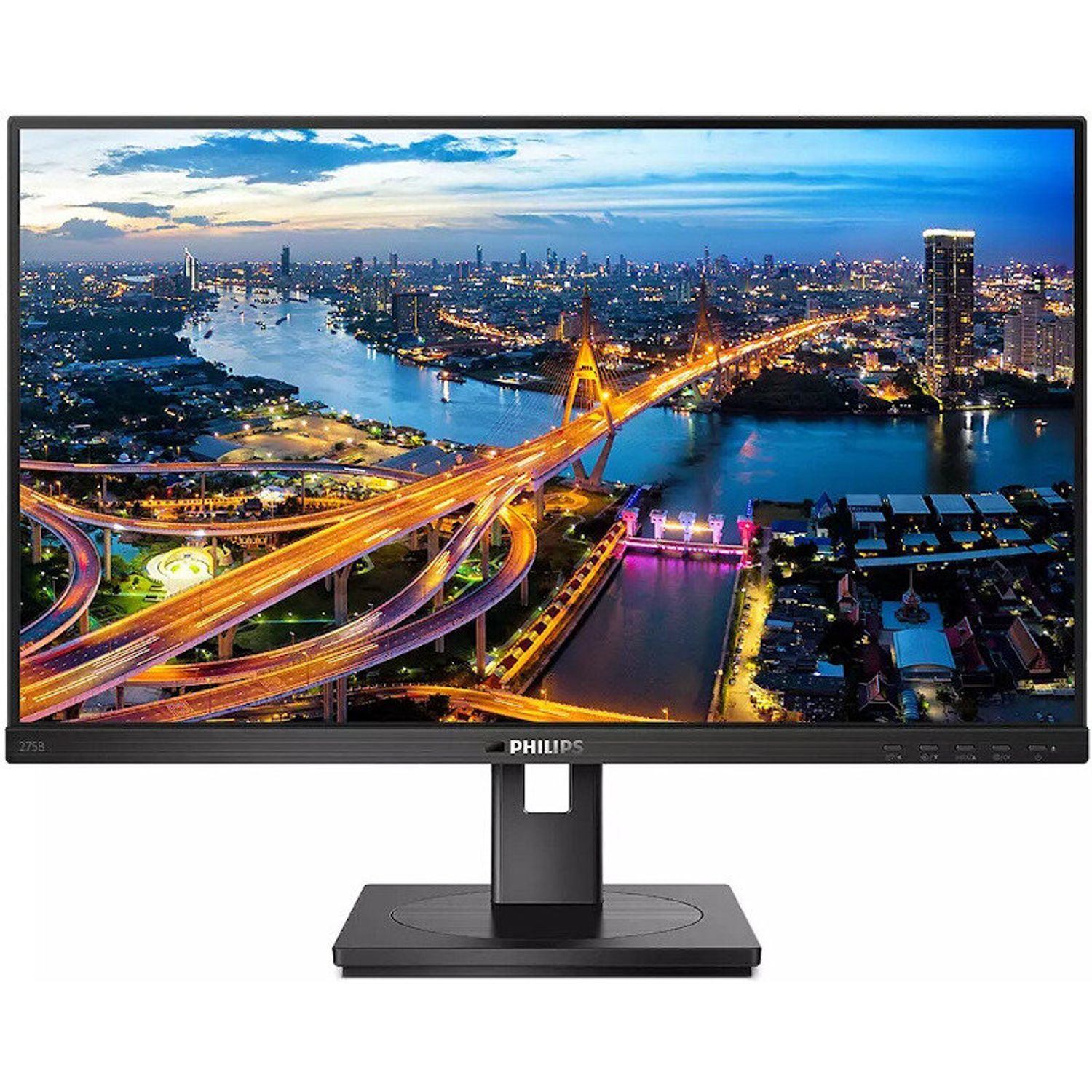 Monitor LED Philips 275B1 27 inch 4 ms Negru 75 Hz fotografia produsului