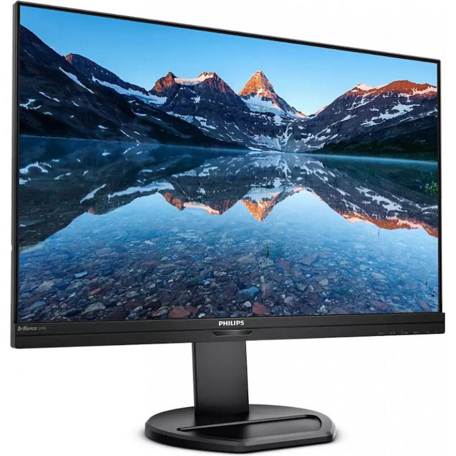 Monitor LED Philips 240B9 24.1 inch 4 ms Negru 75 Hz fotografia produsului View 2 L