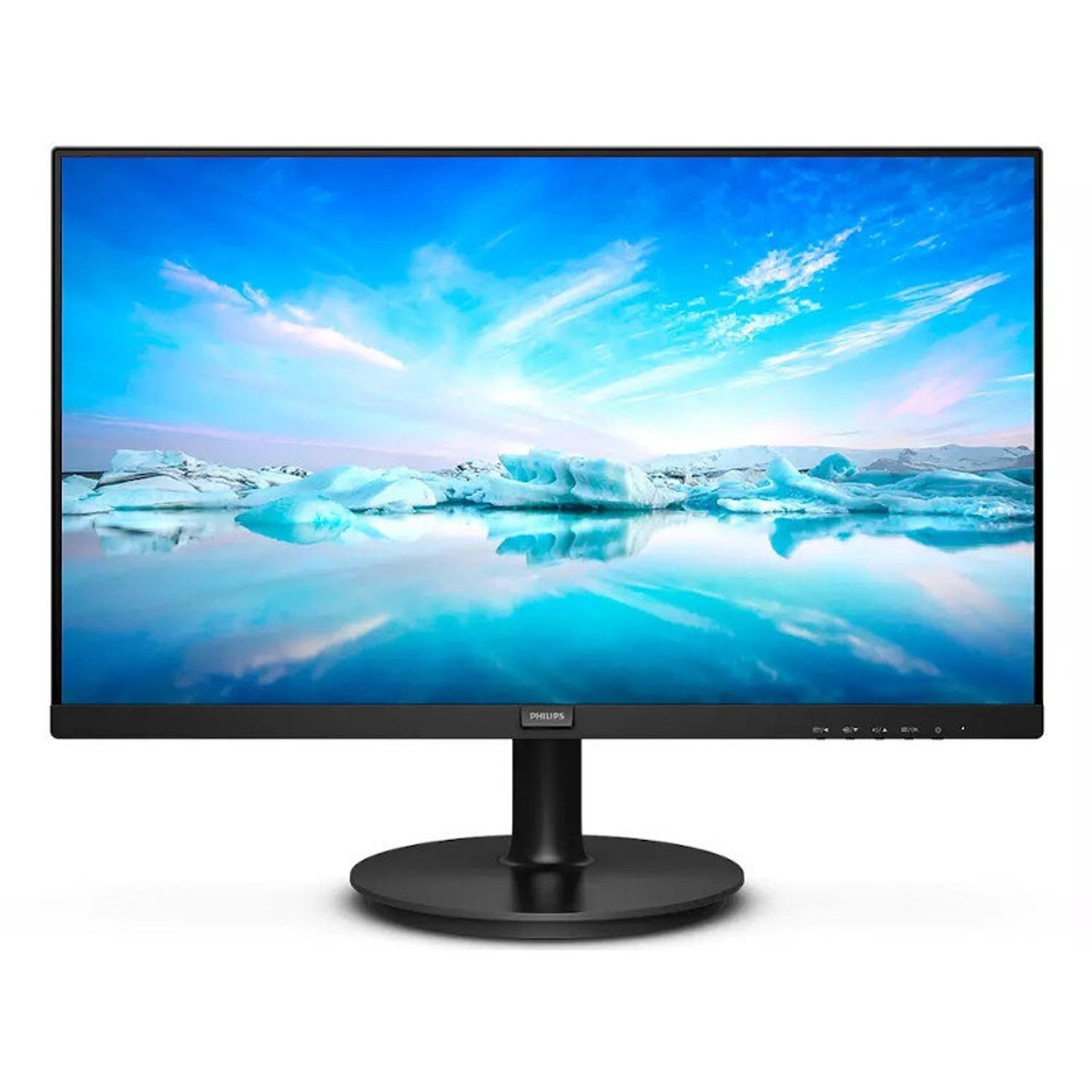 Monitor LED Philips 221V8LD 21.5 inch 4 ms Negru 75 Hz fotografia produsului