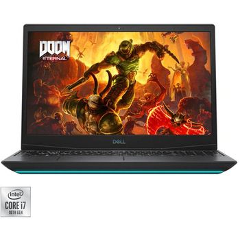 Laptop DELL Gaming 15.6” G5 5500, FHD 144Hz, Intel Core i7-10750H, 16GB, RTX 2070 8GB, Linux, Interstellar Dark Dell imagine noua 2022