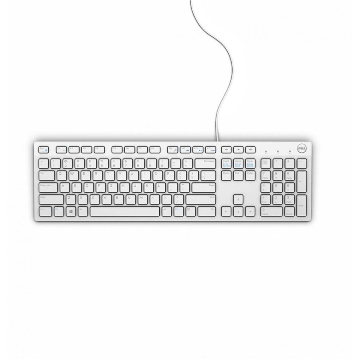 Tastatura Dell KB216, USB, Alb fotografia produsului