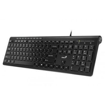 Tastatura Genius USB, Slim star 230, negru elefant.ro imagine noua 2022