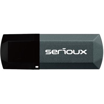 USB Flash Drive Serioux 32 GB DataVault V153, USB 2.0, black elefant.ro imagine noua 2022