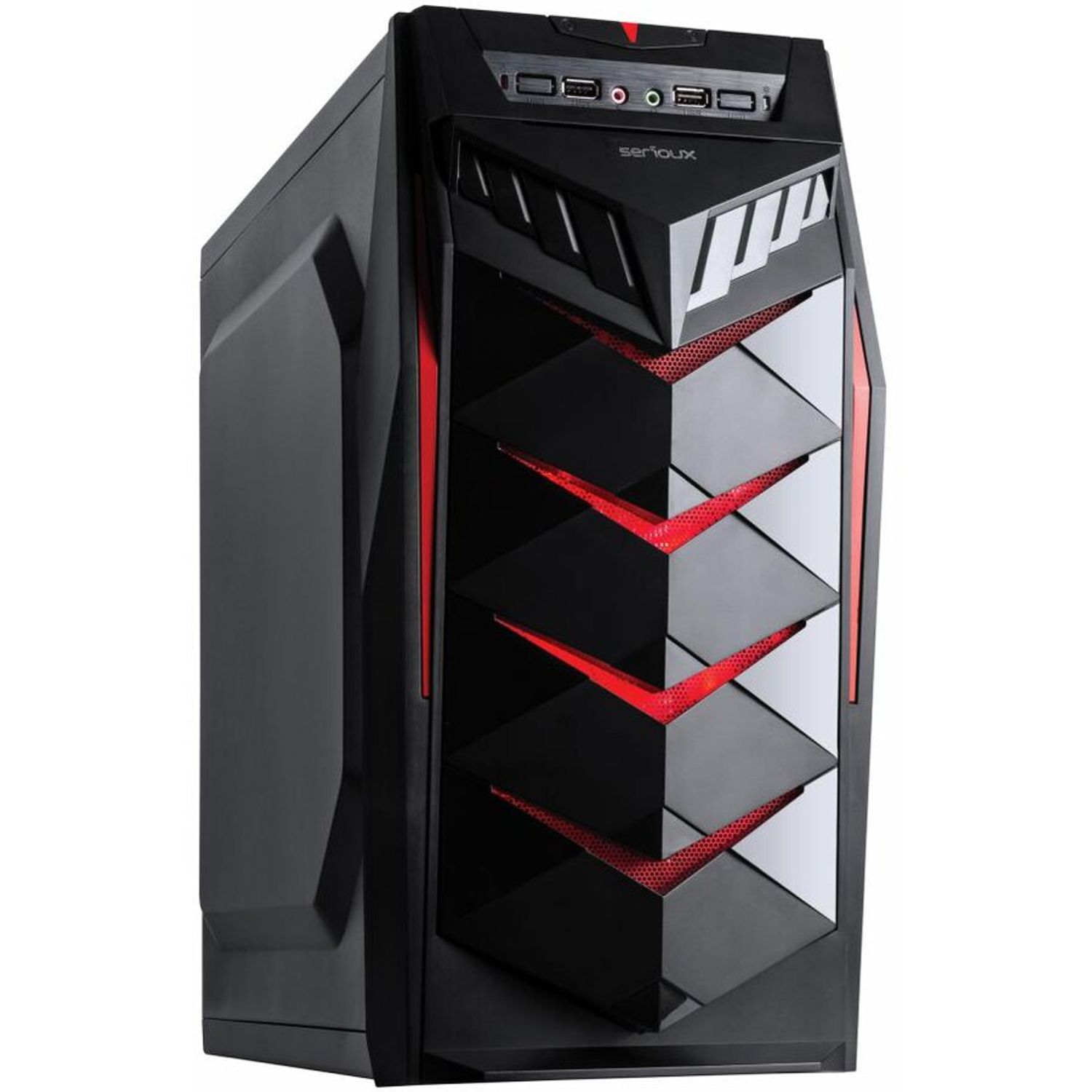 Carcasa PC MUSTANG, Sursa 450W, Middle Tower fotografia produsului