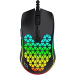 Mouse AQIRYS Polaris, wireless, 7 butoane, BT, negru fotografia produsului