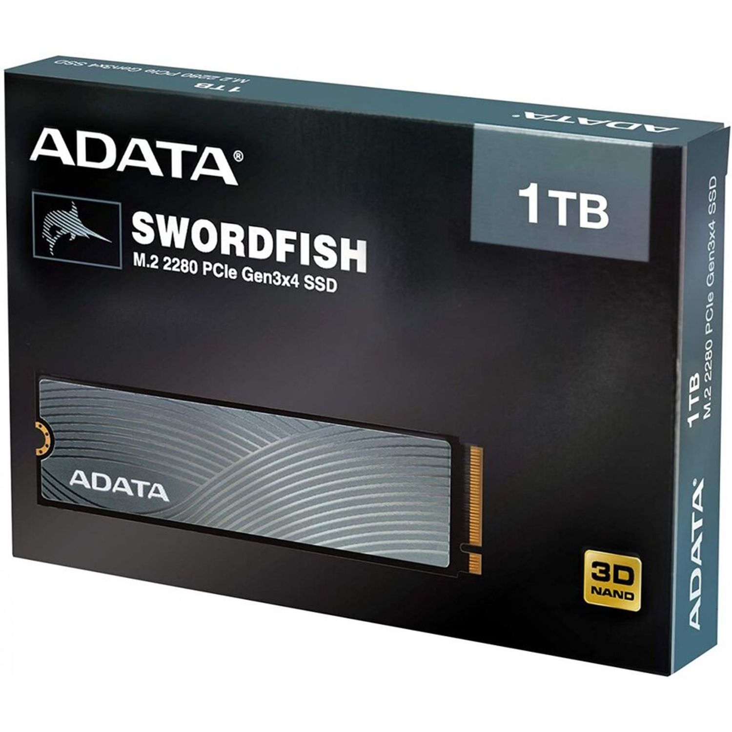 SSD SWORDFISH, 1TB, M.2 2280, PCIe Gen3x4, 3D NAND fotografia produsului