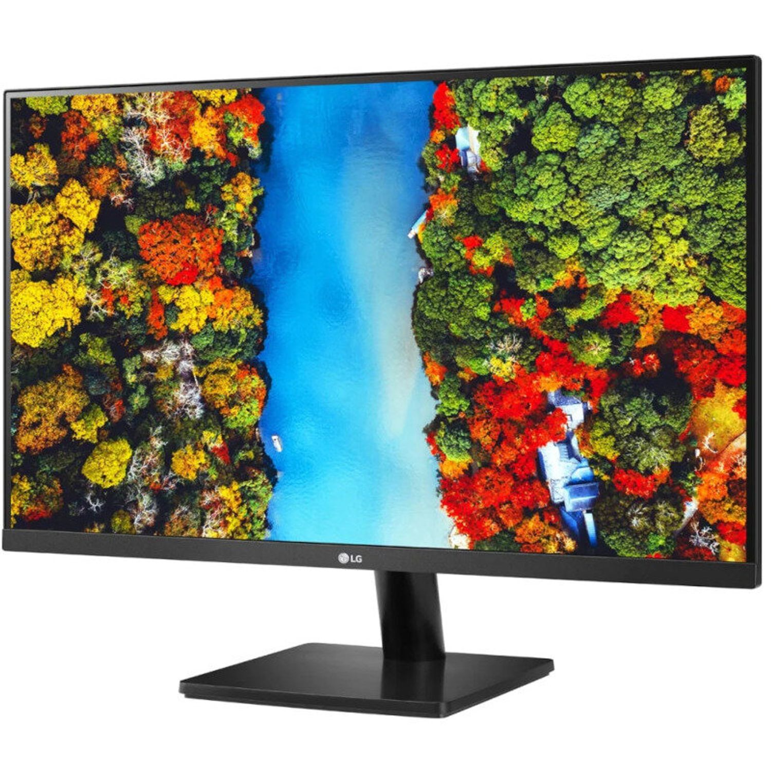 Monitor LED LG 27MP500-B 27 inch 5 ms Negru FreeSync 75 Hz fotografia produsului View 2 L