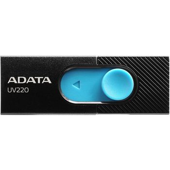 Memorie externa ADATA UV220 16GB USB 2.0 Black/Blue A-DATA imagine noua 2022