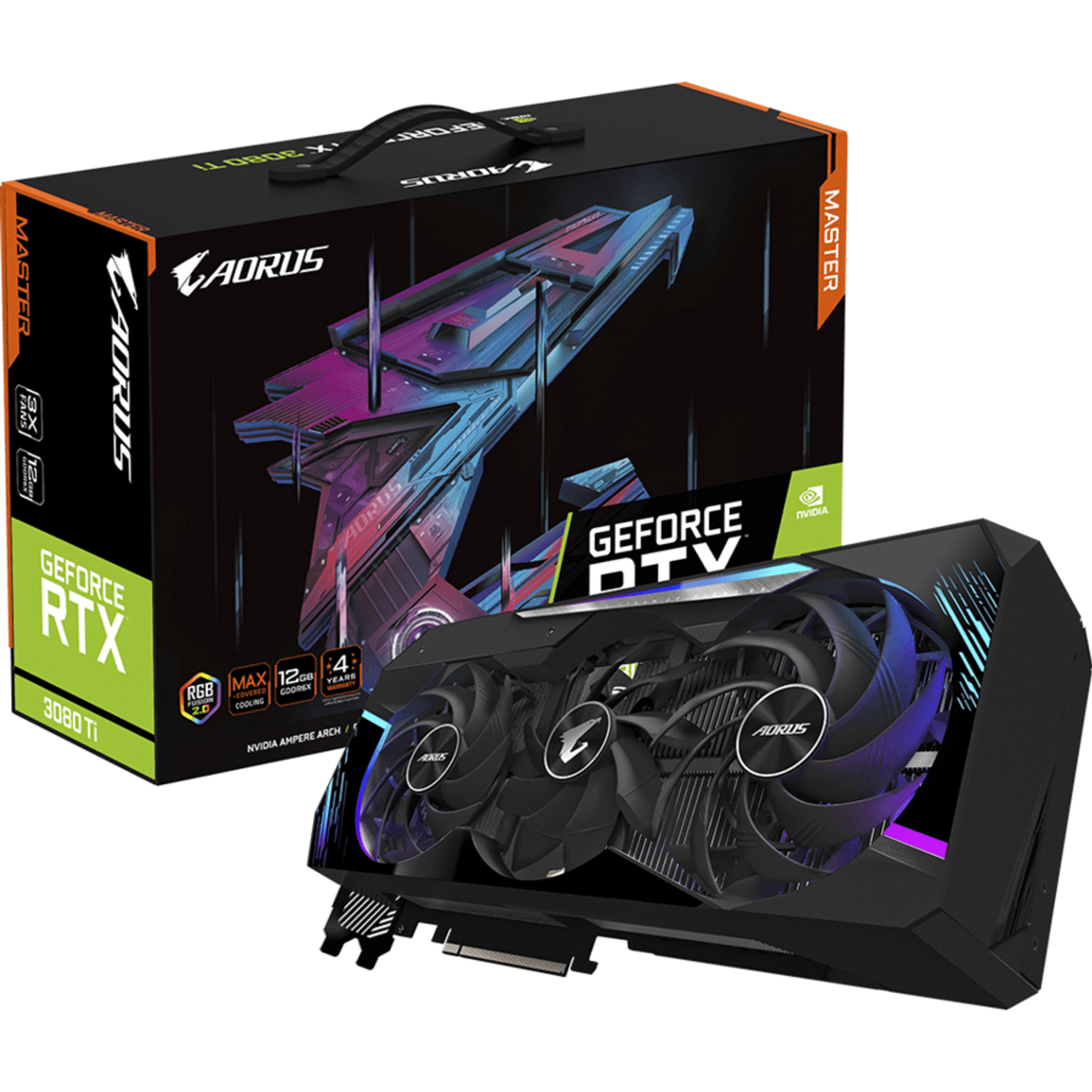 Placa video GeForce RTX 3080 Ti MASTER 12GB GDDR6X 384 Bit fotografia produsului