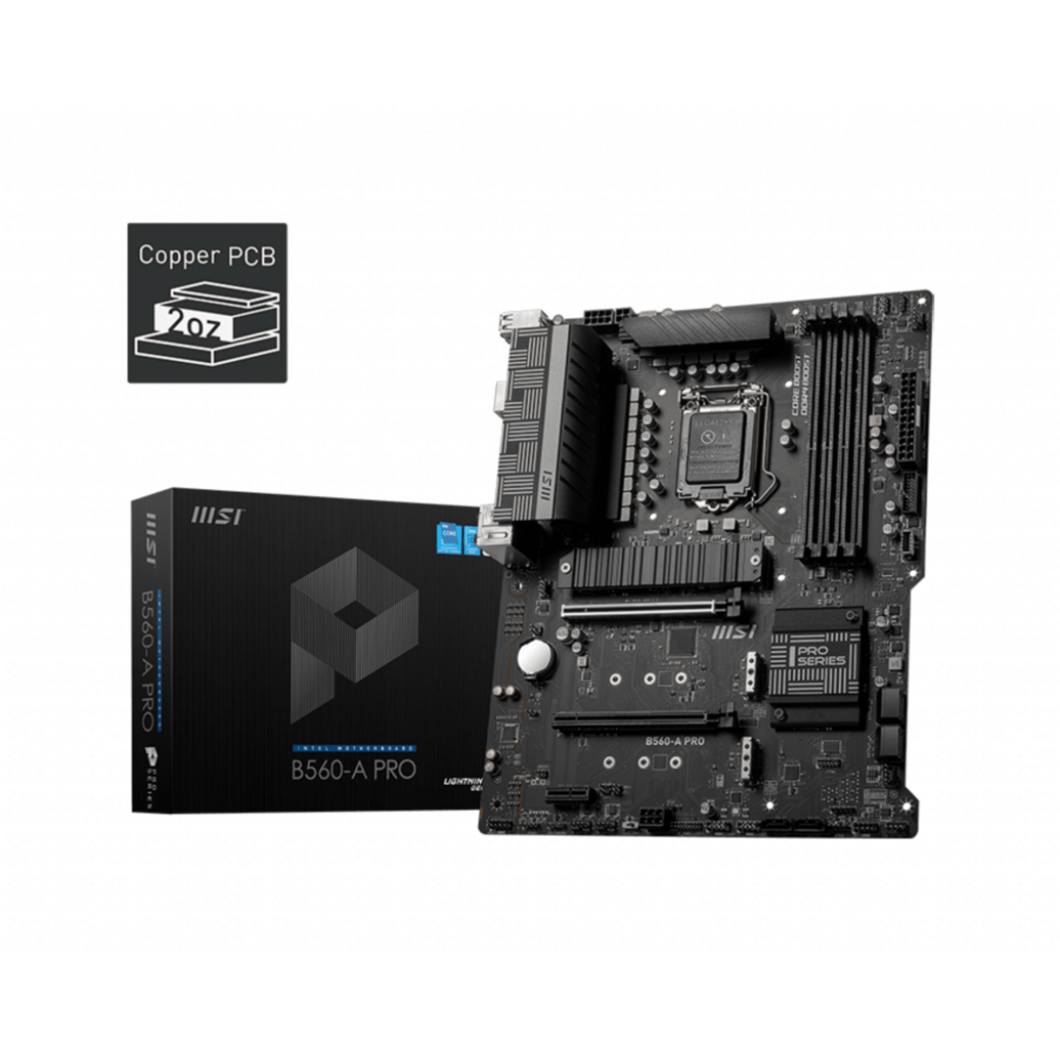 Placa de baza B560-A PRO, LGA 1200 fotografia produsului