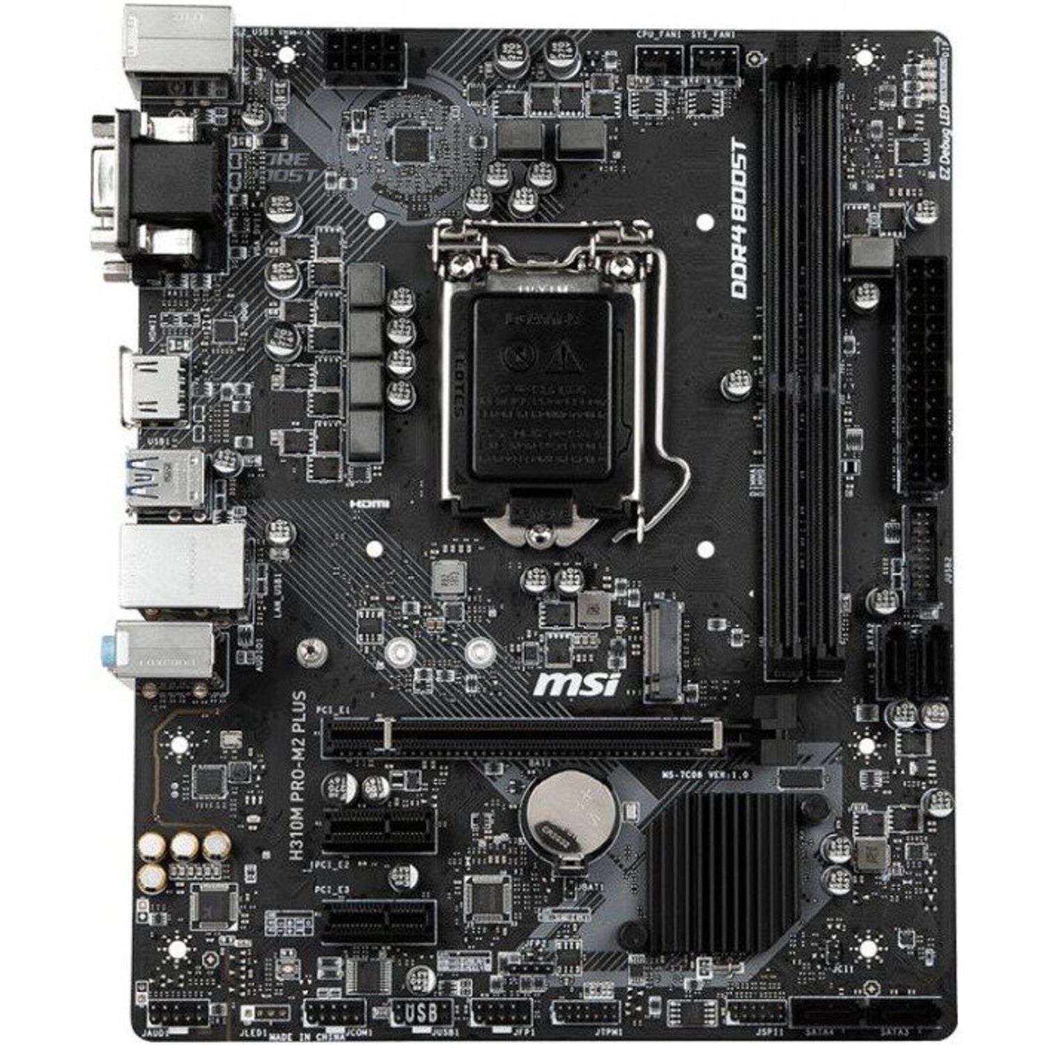 Placa de baza socket 1151, H310M PRO-M2 PLUS fotografia produsului View 2 L
