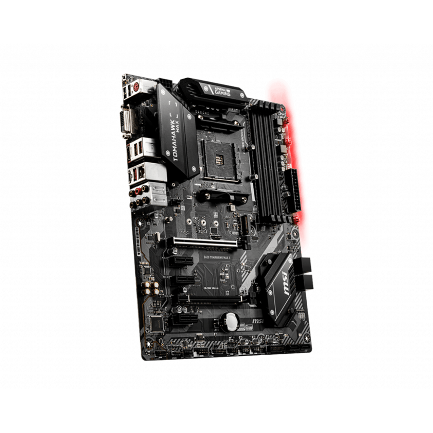 Placa de baza MSI MSI B450 TOMAHAWK MAX II , Socket AM4 fotografia produsului View 2 L