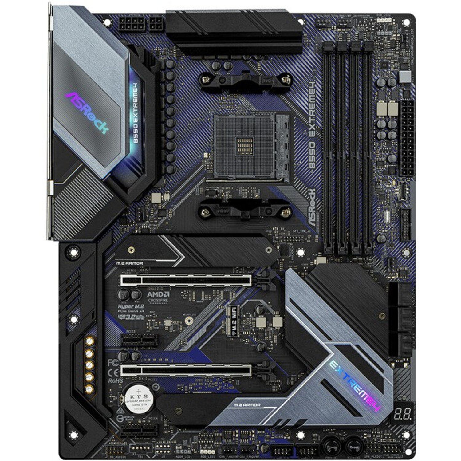 Placa de baza AsRock B550 Extreme4 , Socket AM4 fotografia produsului