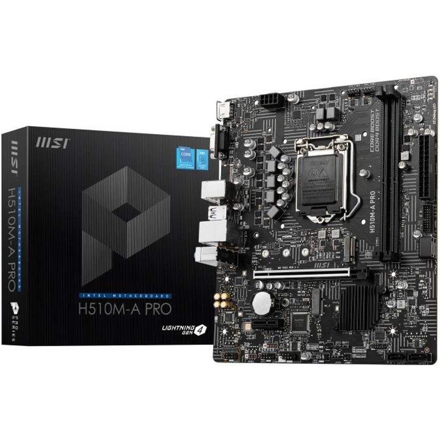 Placa de baza H510M-A PRO, LGA 1200 fotografia produsului