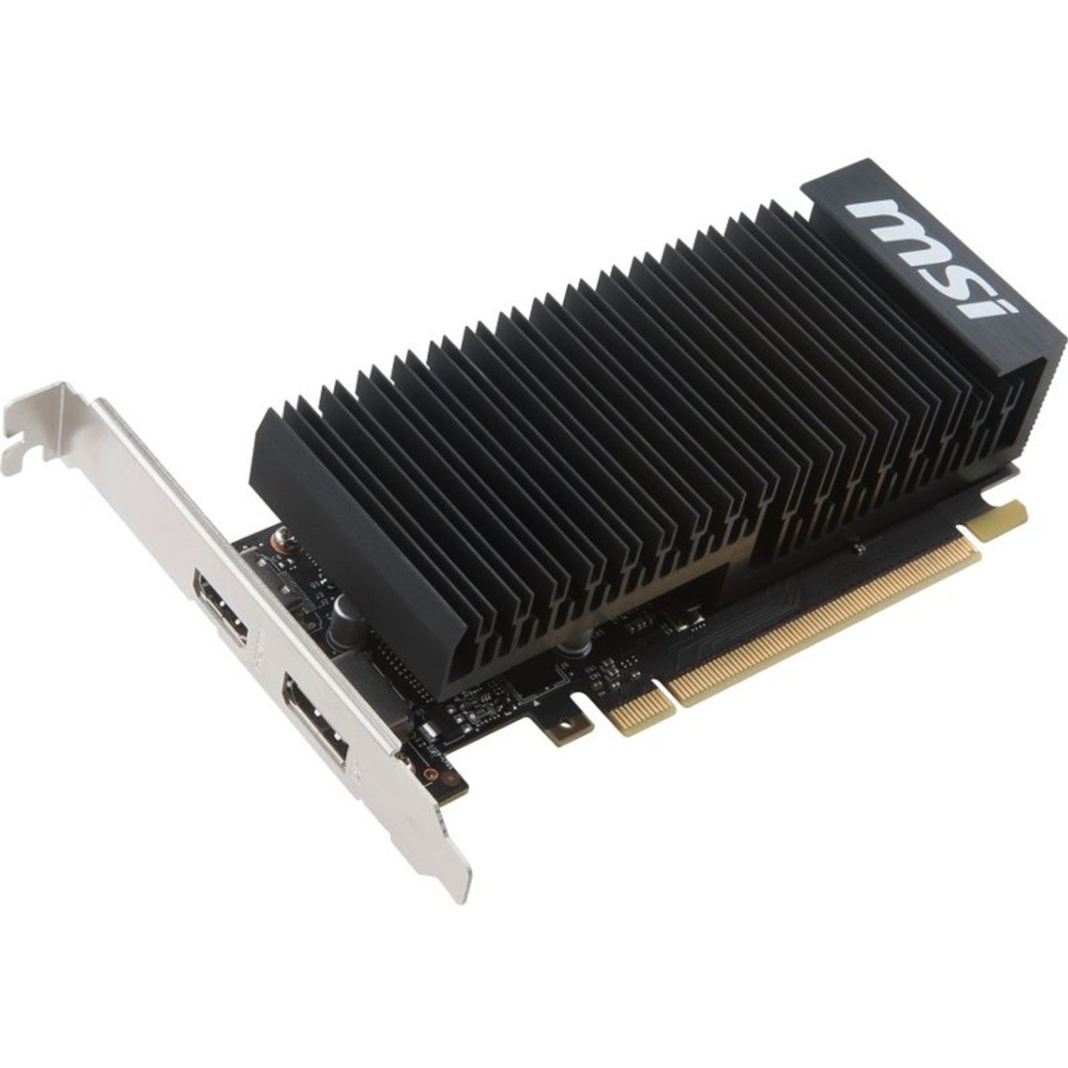 Placa video GeForce GT1030 LP OC, 2GB DDR4, 64-bit fotografia produsului View 2 L