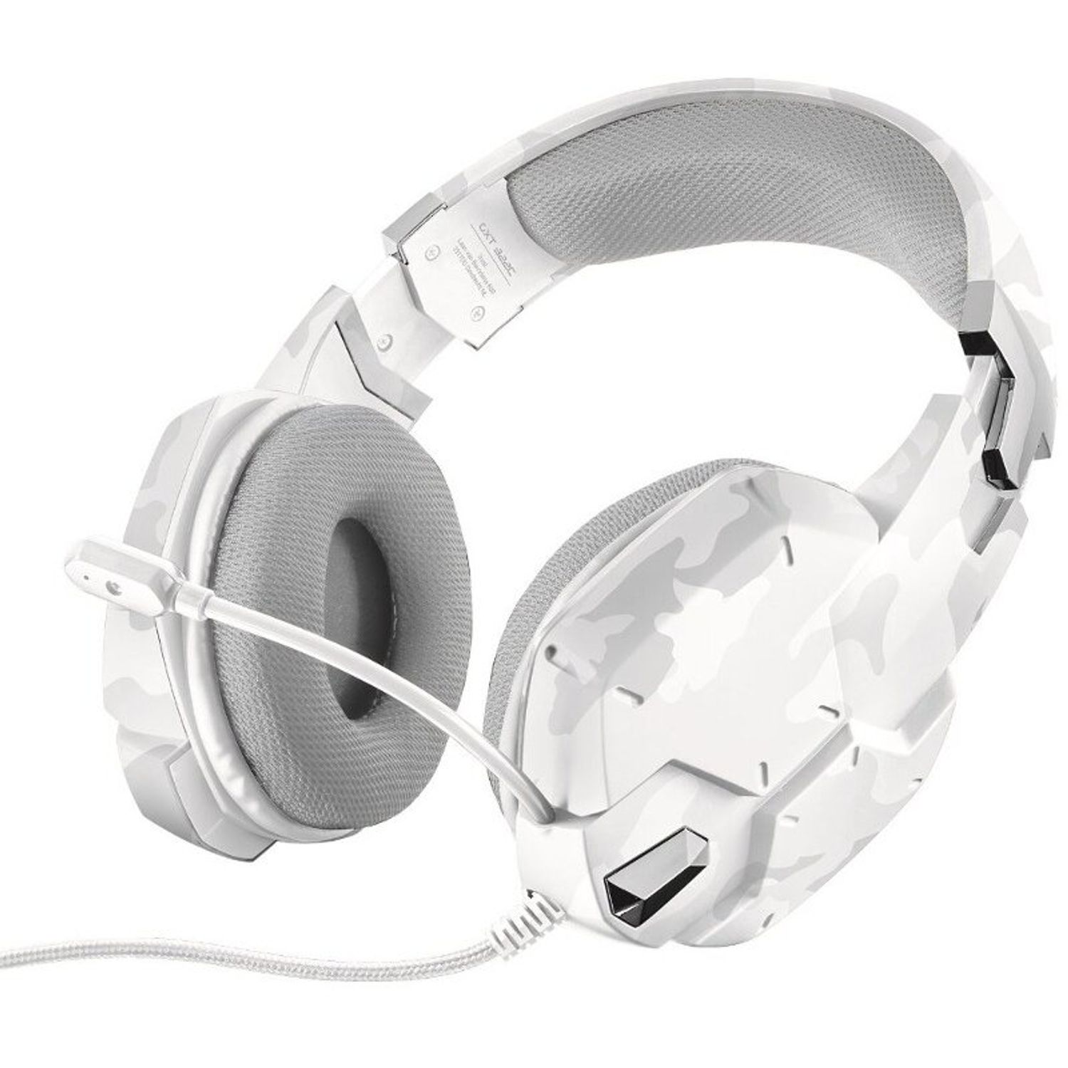 Casti Gaming Trust GXT 322W White fotografia produsului