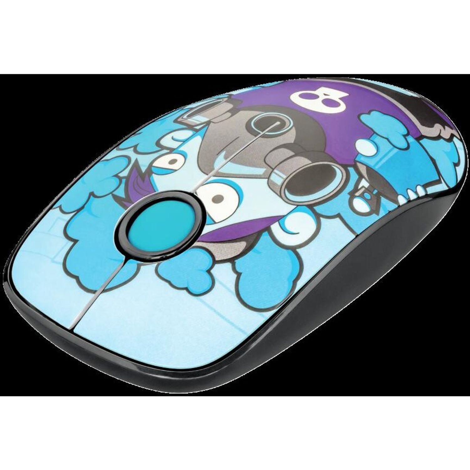 Trust Sketch Silent Click Wi Mouse blue fotografia produsului View 2 L