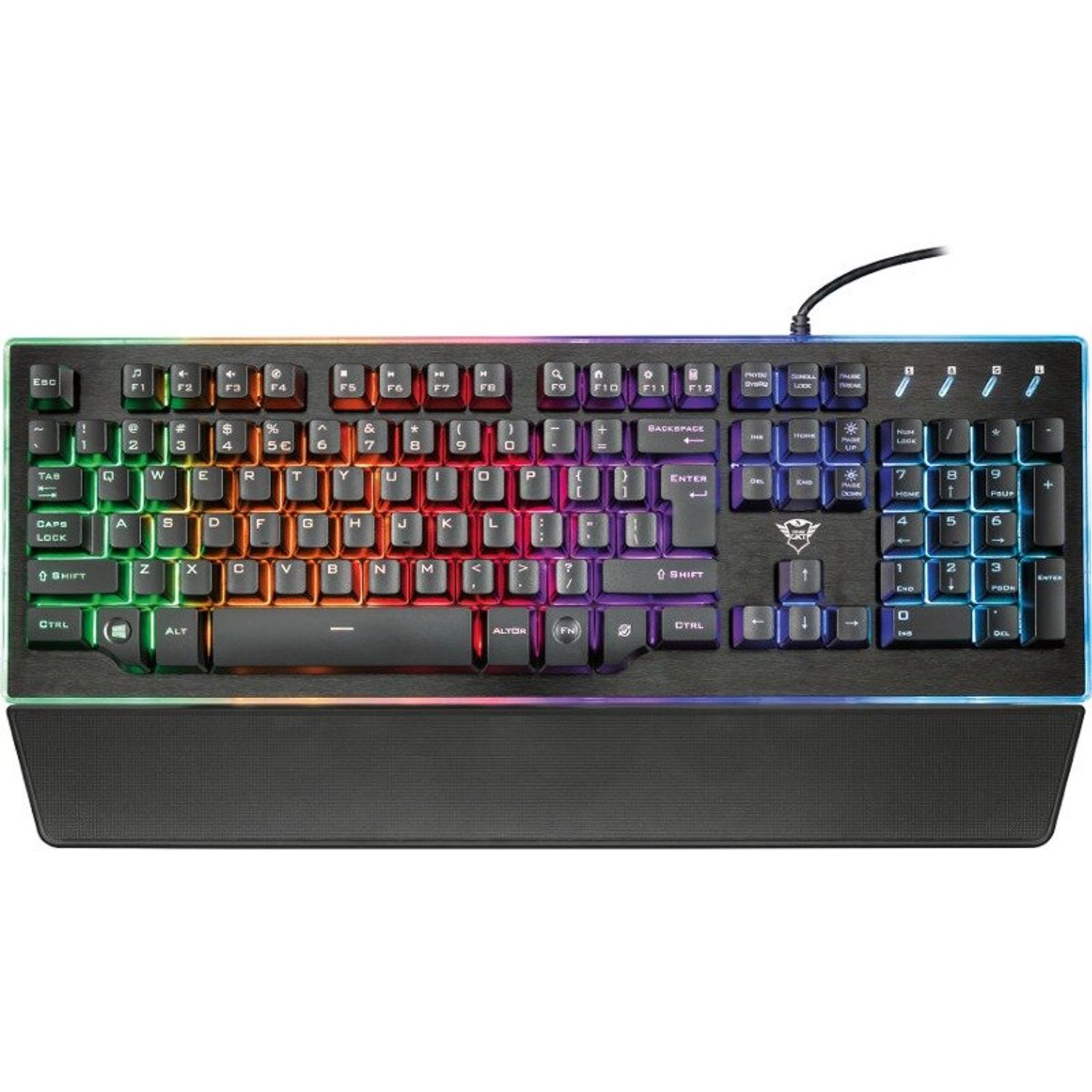 Tastatura Gaming Trust GXT 860 THURA fotografia produsului View 2 L
