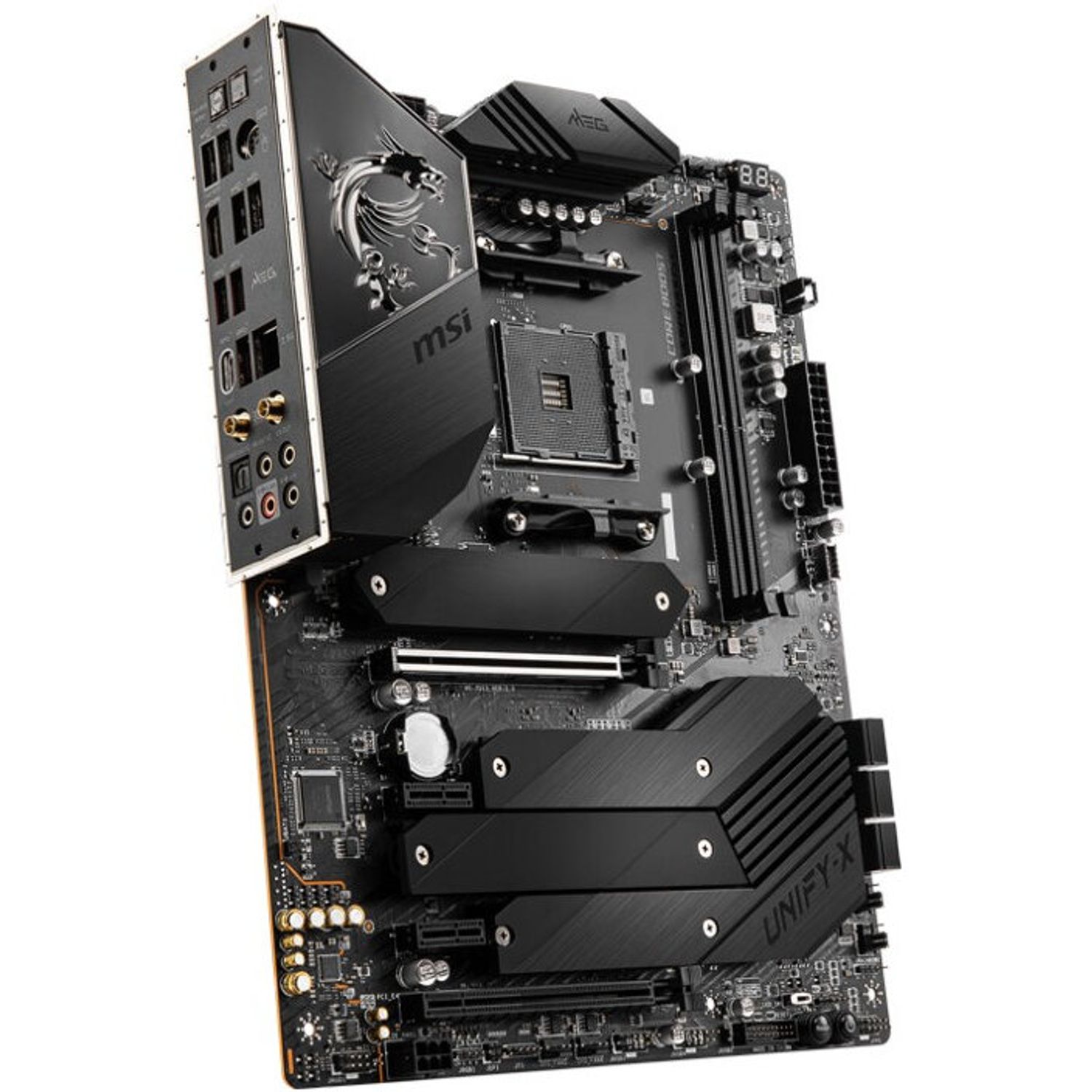 Placa de baza MSI MEG B550 UNIFY-X , Socket AM4 fotografia produsului View 2 L