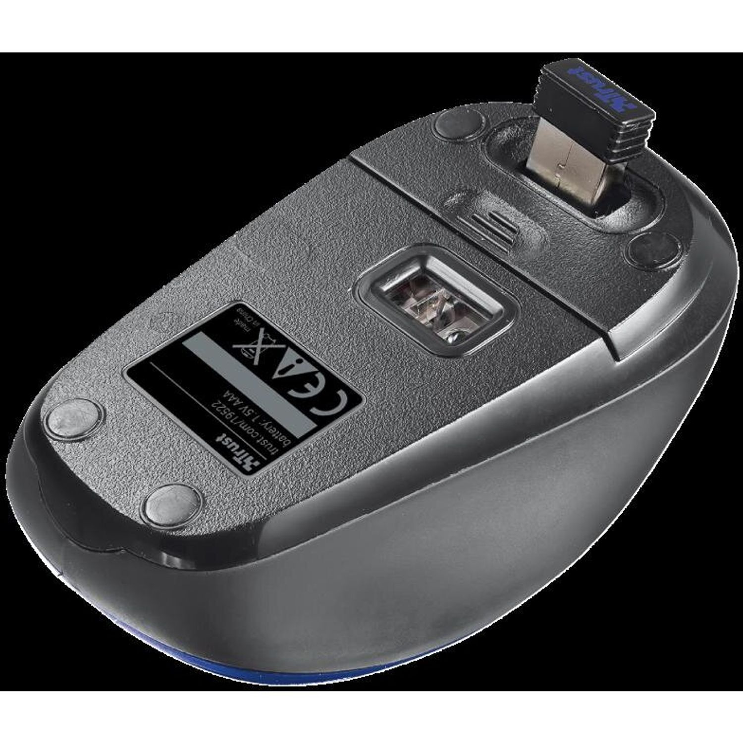 Trust Yvi Wireless Mouse - blue fotografia produsului