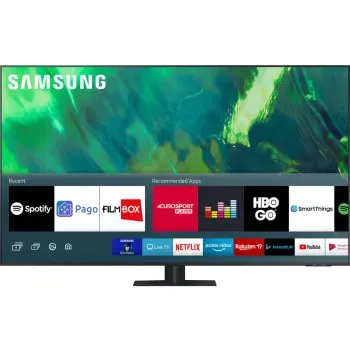 Televizor QLED Samsung 55Q70A, 138 cm, Smart TV 4K Ultra HD, Clasa F elefant.ro imagine noua 2022