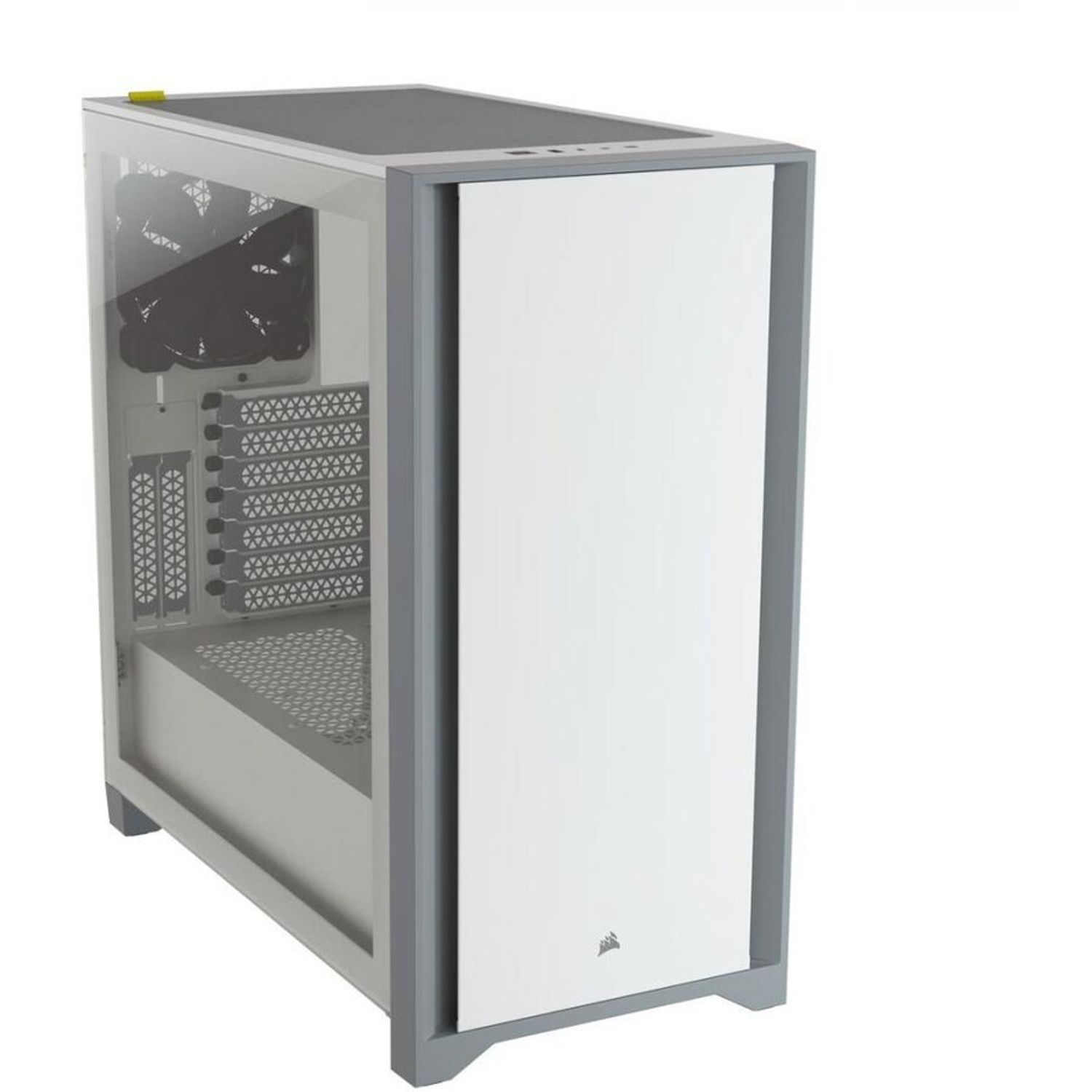Carcasa 4000D Tempered Glass Mid-Tower ATX White fotografia produsului