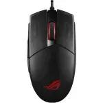 Mouse gaming ASUS ROG Strix Impact II, RGB, ambidextru, 6200 dpi, 5 butoane, iluminare Aura Sync, Negru fotografia produsului