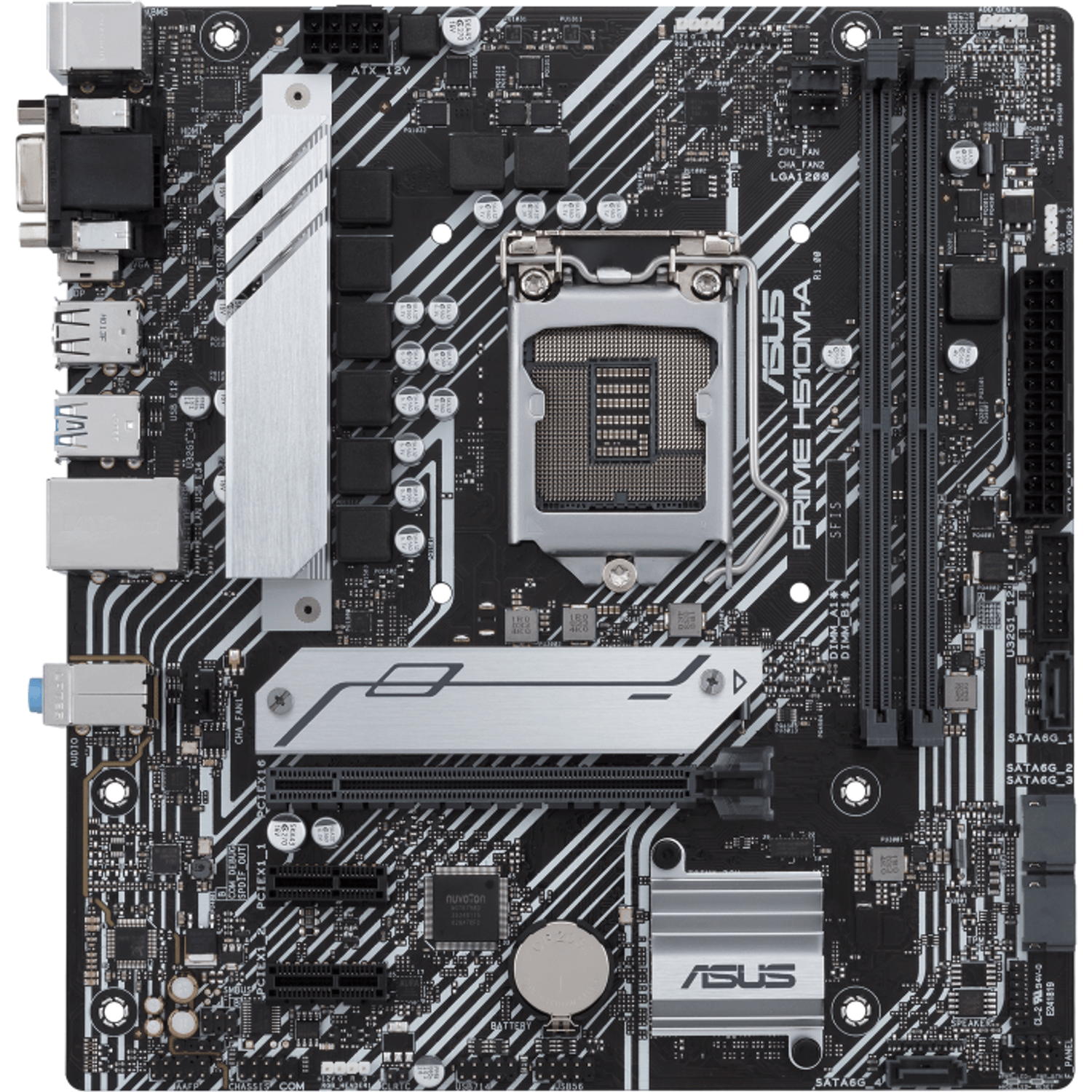 Placa de baza PRIME H510M-A, LGA 1200 fotografia produsului