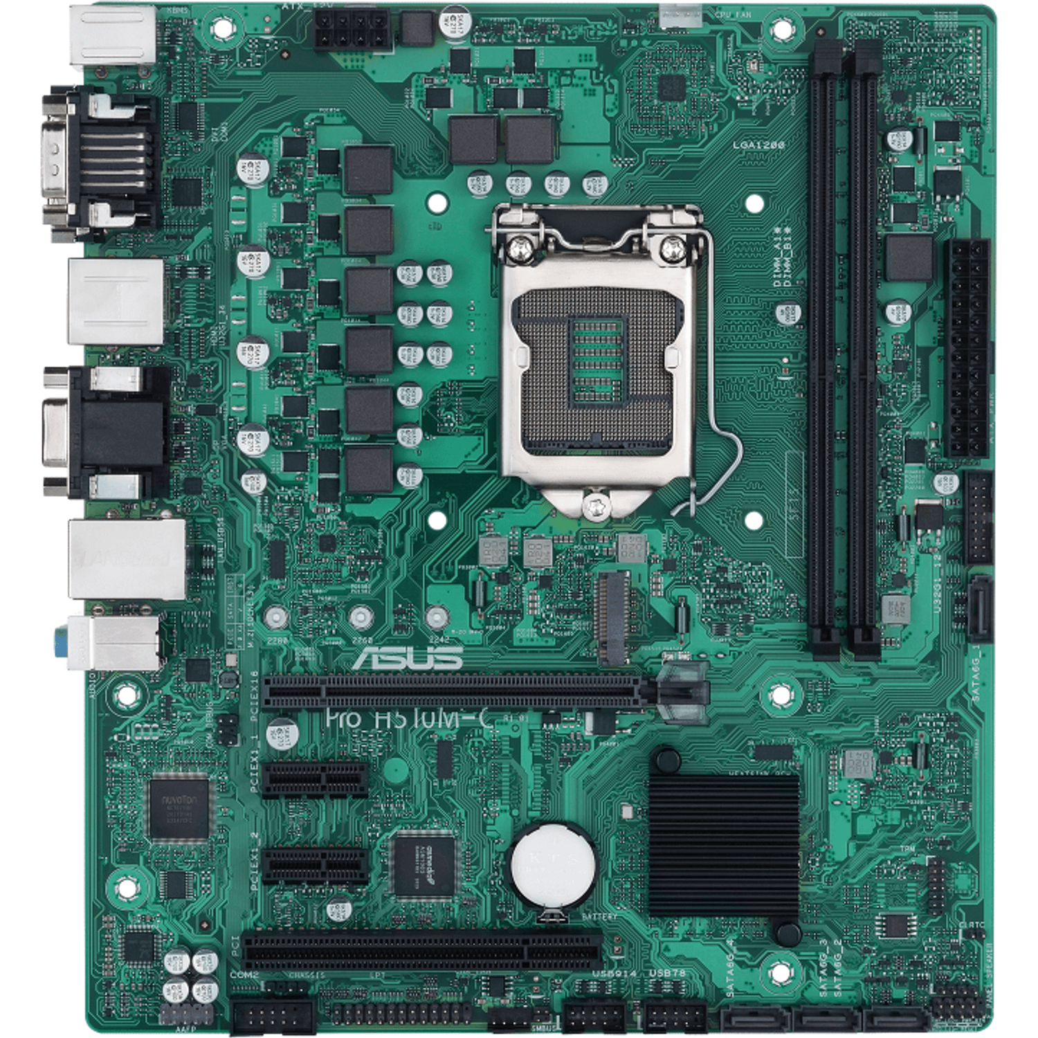 Placa de baza PRO H510M-C/CSM, LGA 1200 fotografia produsului