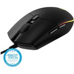 Mouse gaming Logitech G102 Lightsync, 8000 dpi, RGB, Negru fotografia produsului