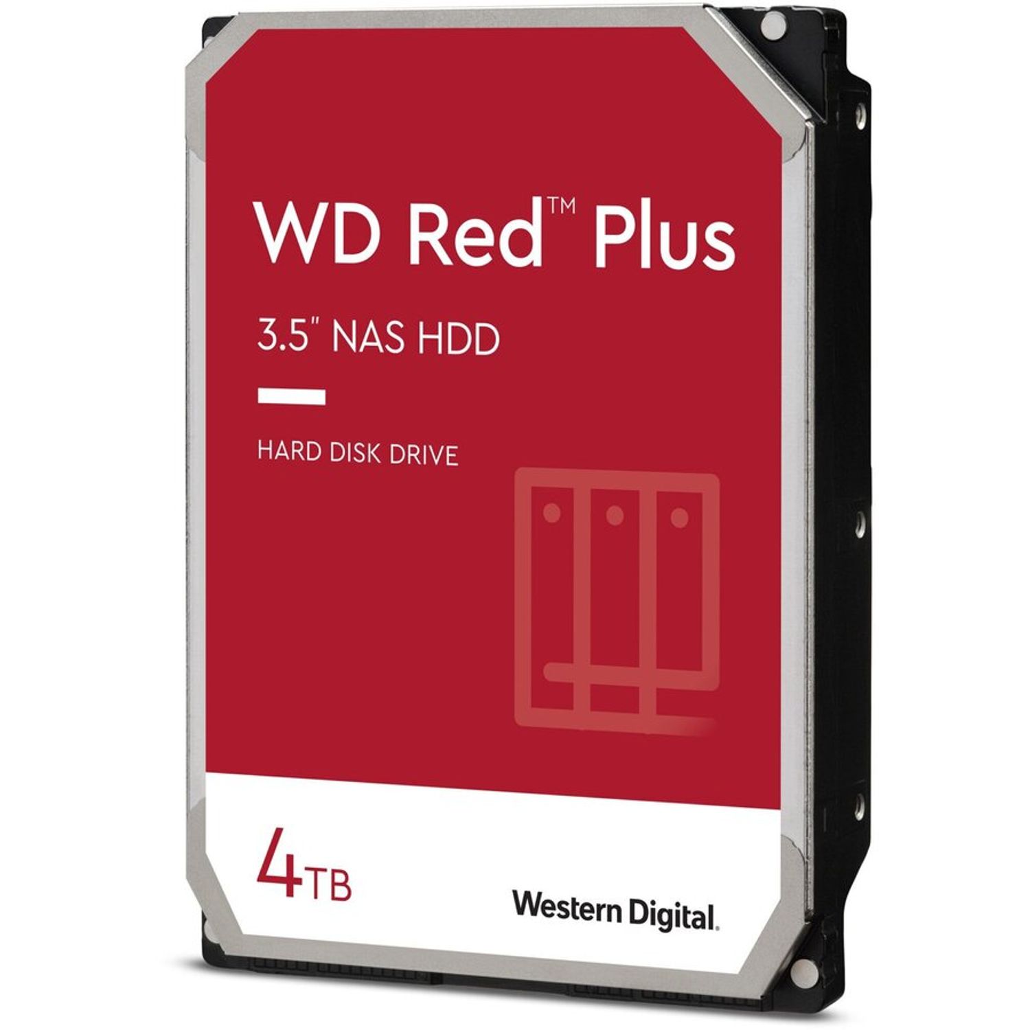 Hard Disk Red Plus 4TB SATA-III 5400RPM 128MB fotografia produsului