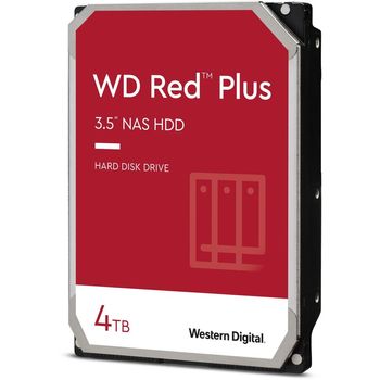 Hard Disk Red Plus 4TB SATA-III 5400RPM 128MB elefant.ro imagine noua 2022